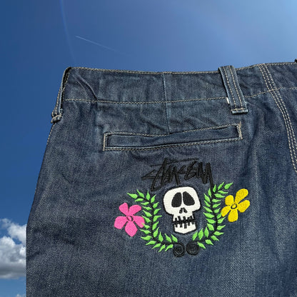 STUSSY DENIM SHORTS (32)